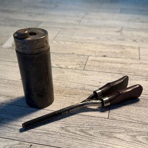 Antique hair curling iron- very old